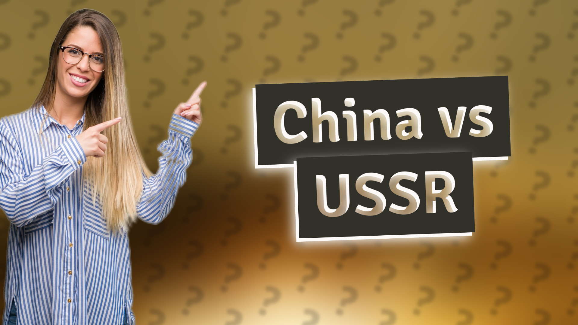 China vs USSR