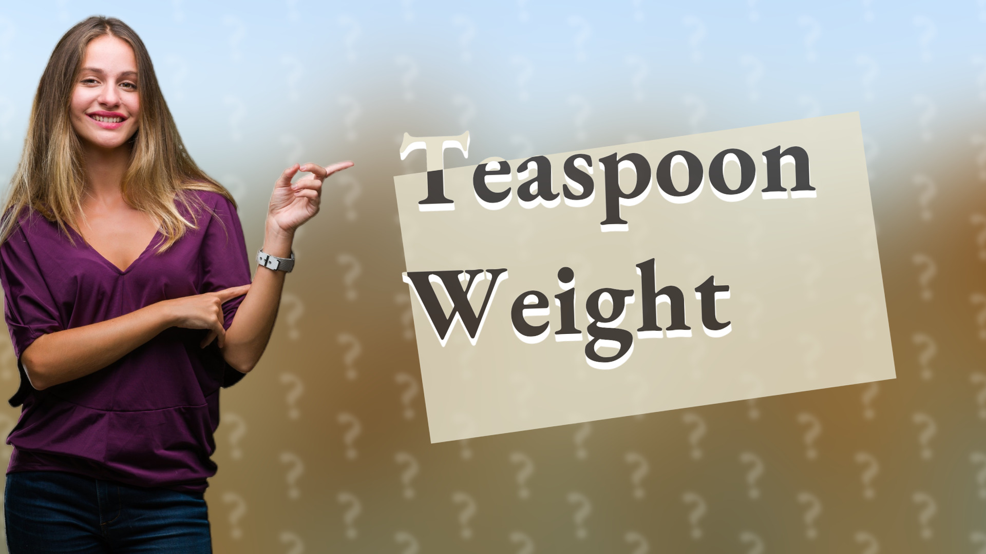 Teaspoon Weight