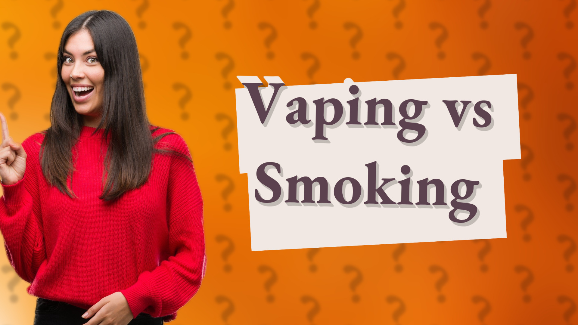 Vaping vs Smoking