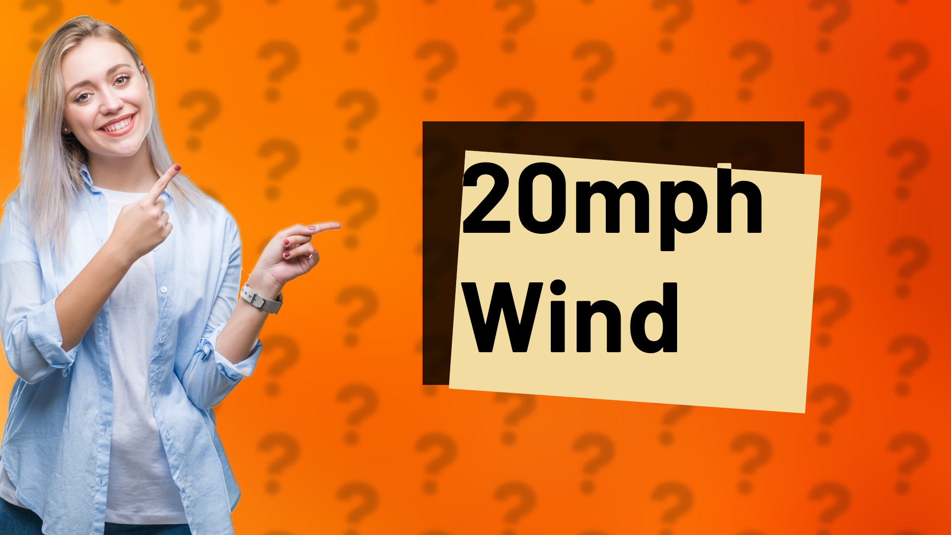 20mph Wind