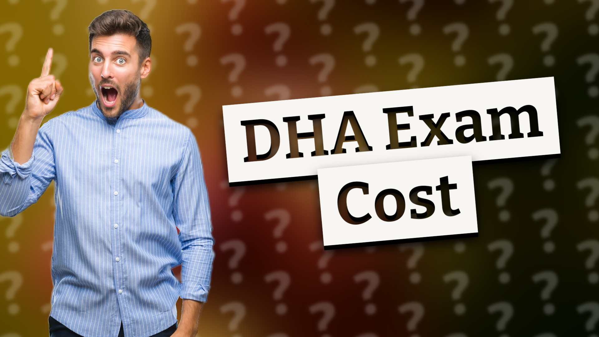 DHA Exam Cost