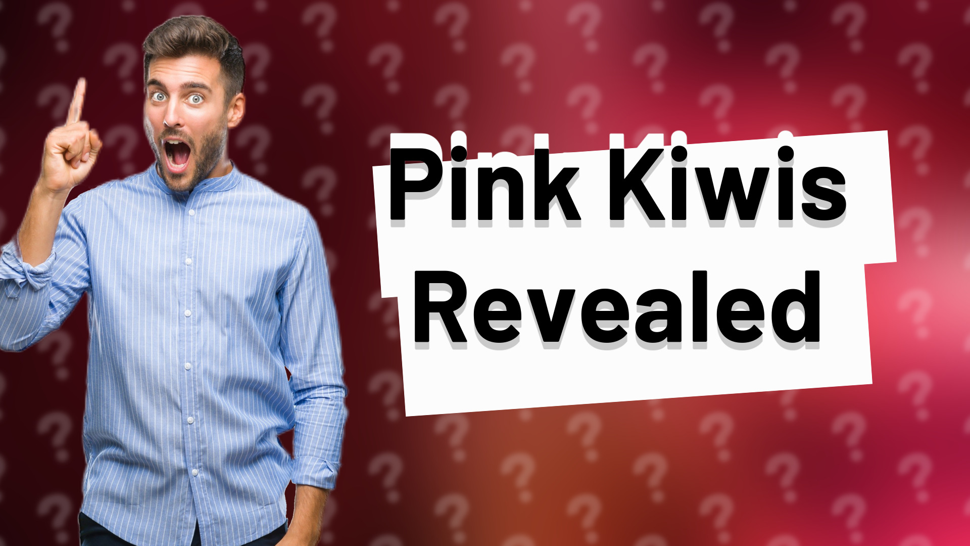 Pink Kiwis Revealed