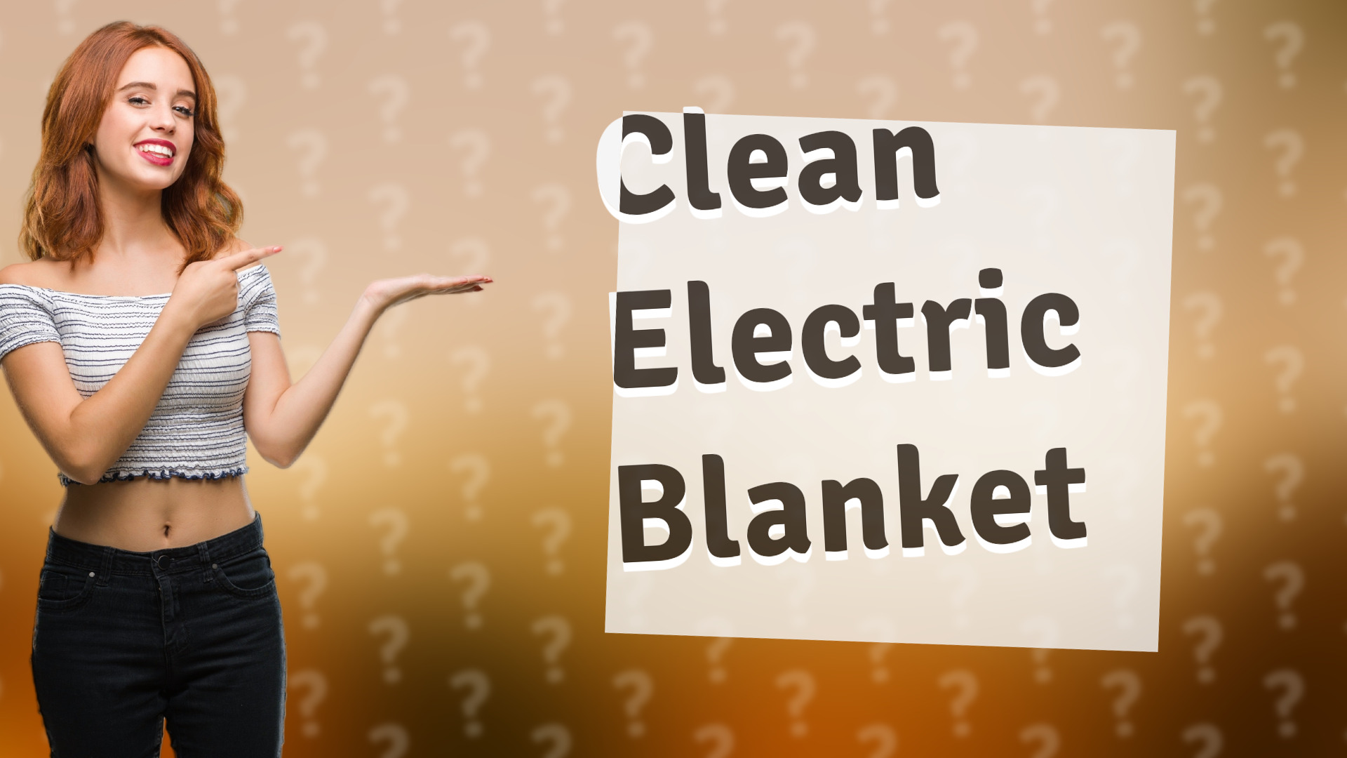 Clean Electric Blanket