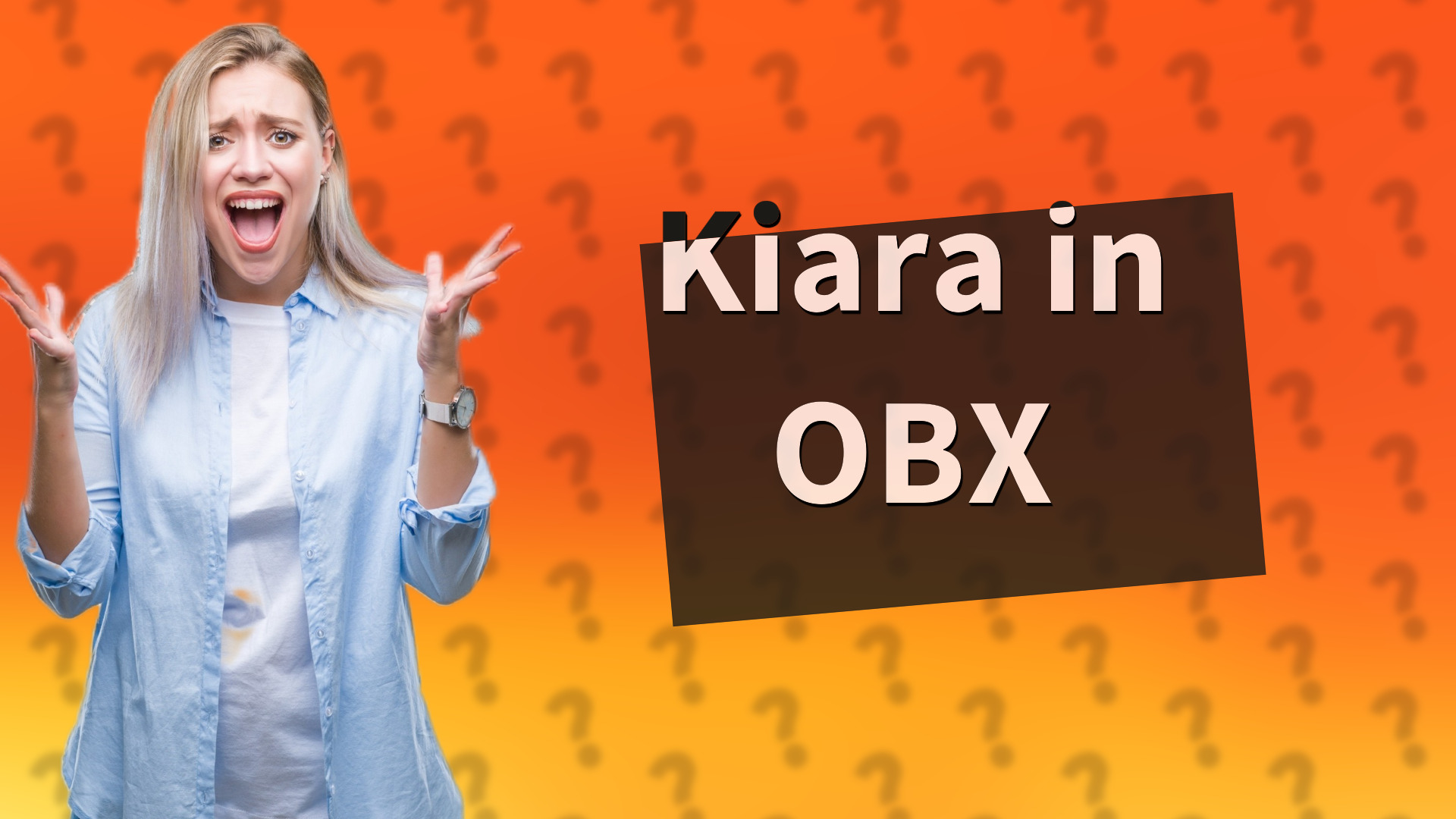 Kiara in OBX