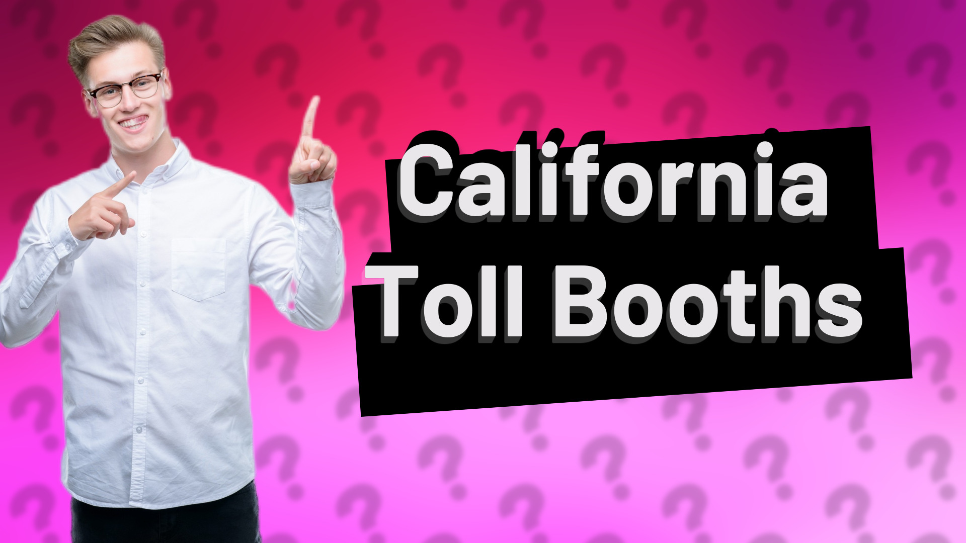 California Toll Booths