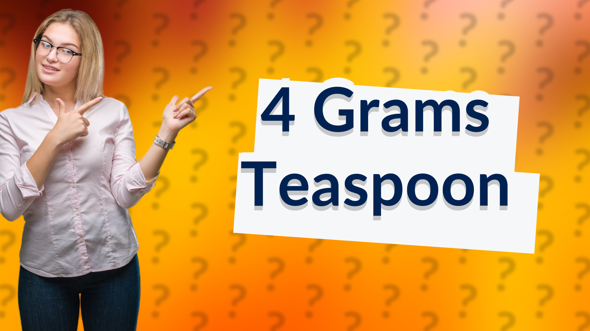4 Grams Teaspoon