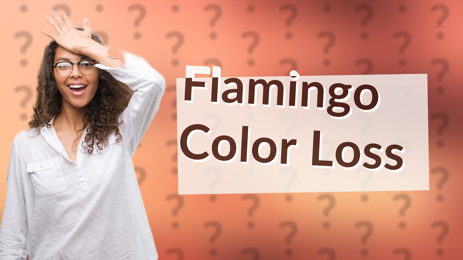 Flamingo Color Loss