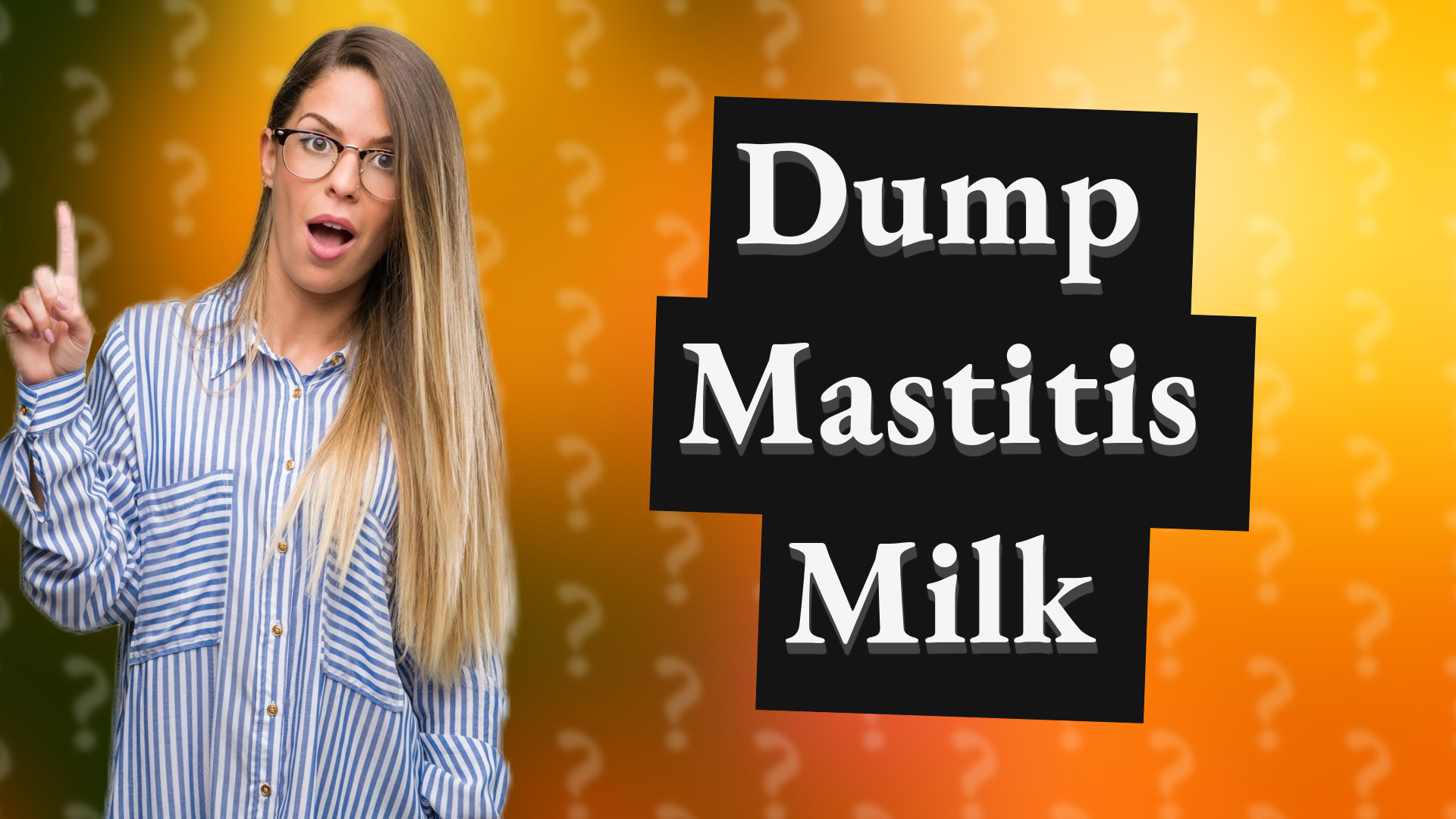 Dump Mastitis Milk