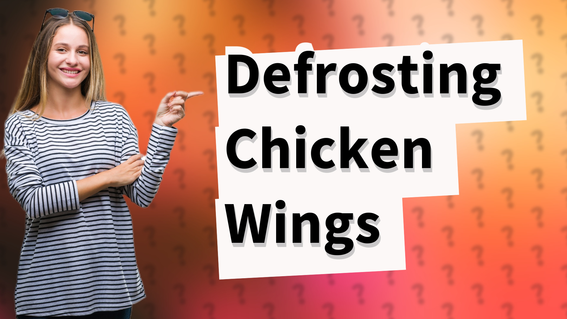 Defrosting Chicken Wings