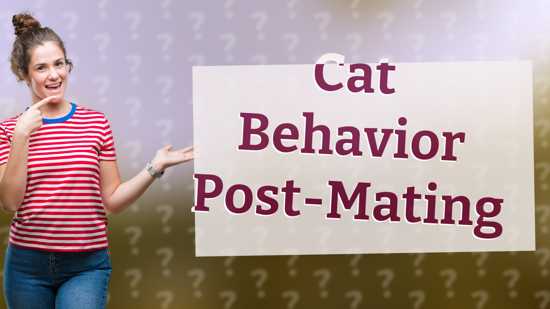 Cat Behavior Post-Mating