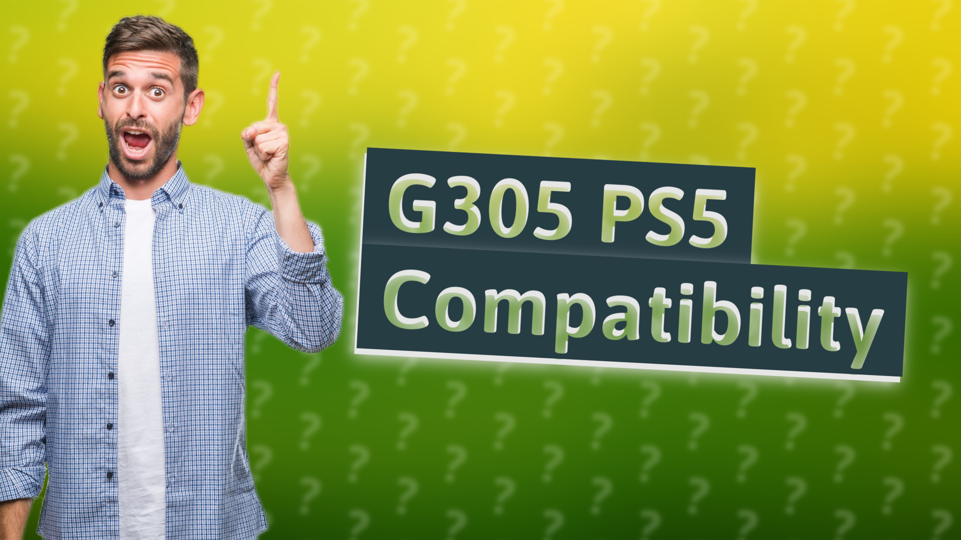 G305 PS5 Compatibility