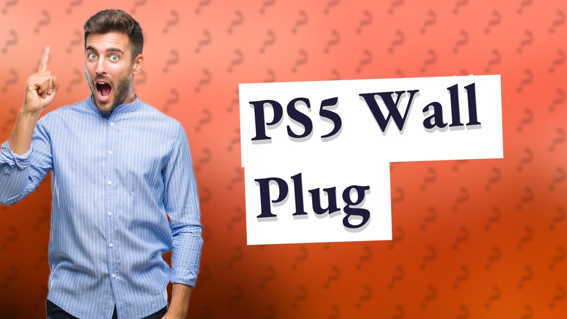 PS5 Wall Plug