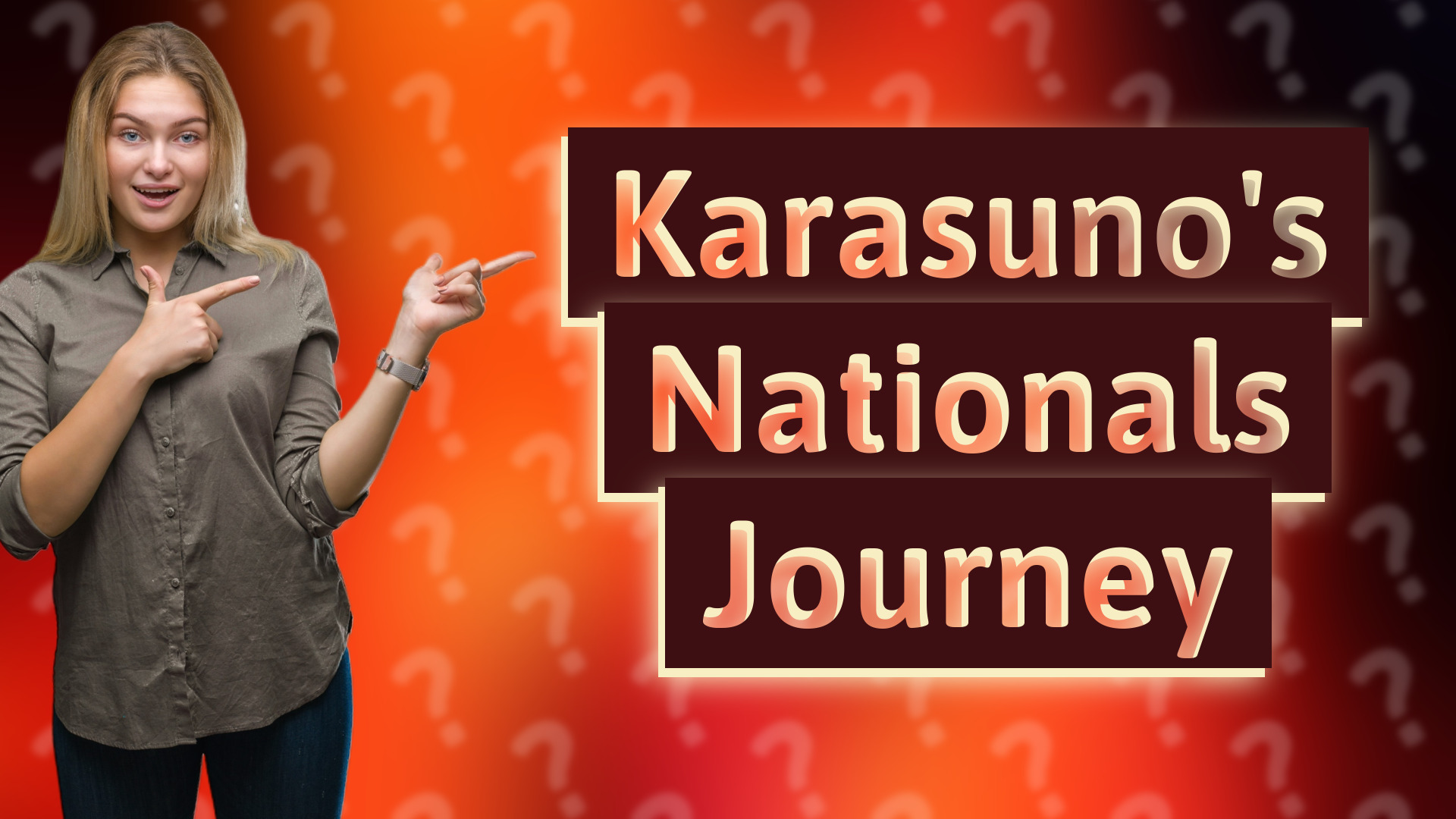 Karasuno's Nationals Journey