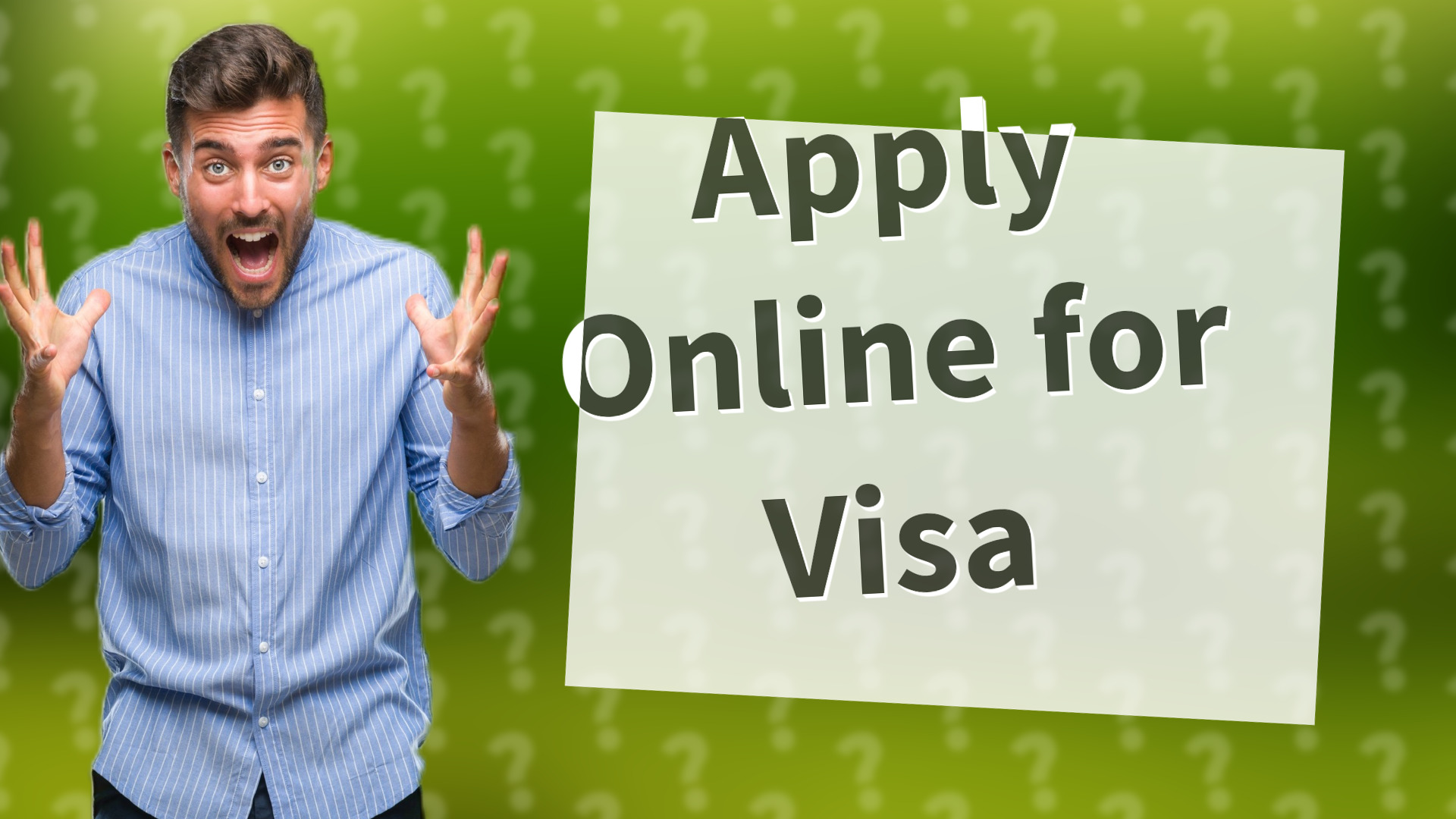 Apply Online for Visa