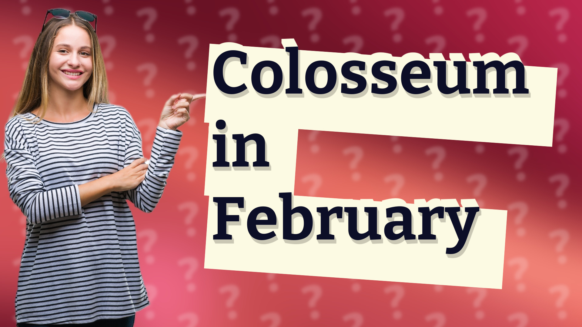 Colosseum in February