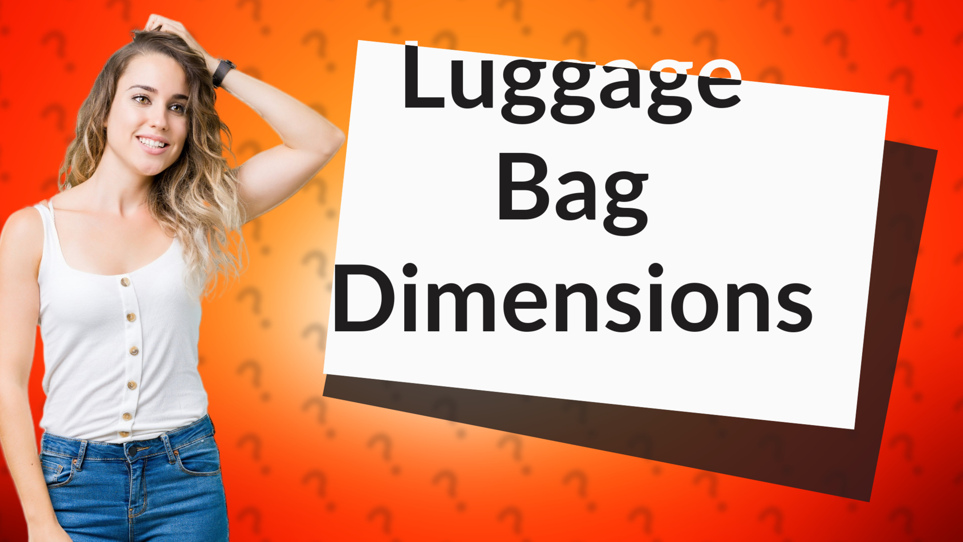 Luggage Bag Dimensions