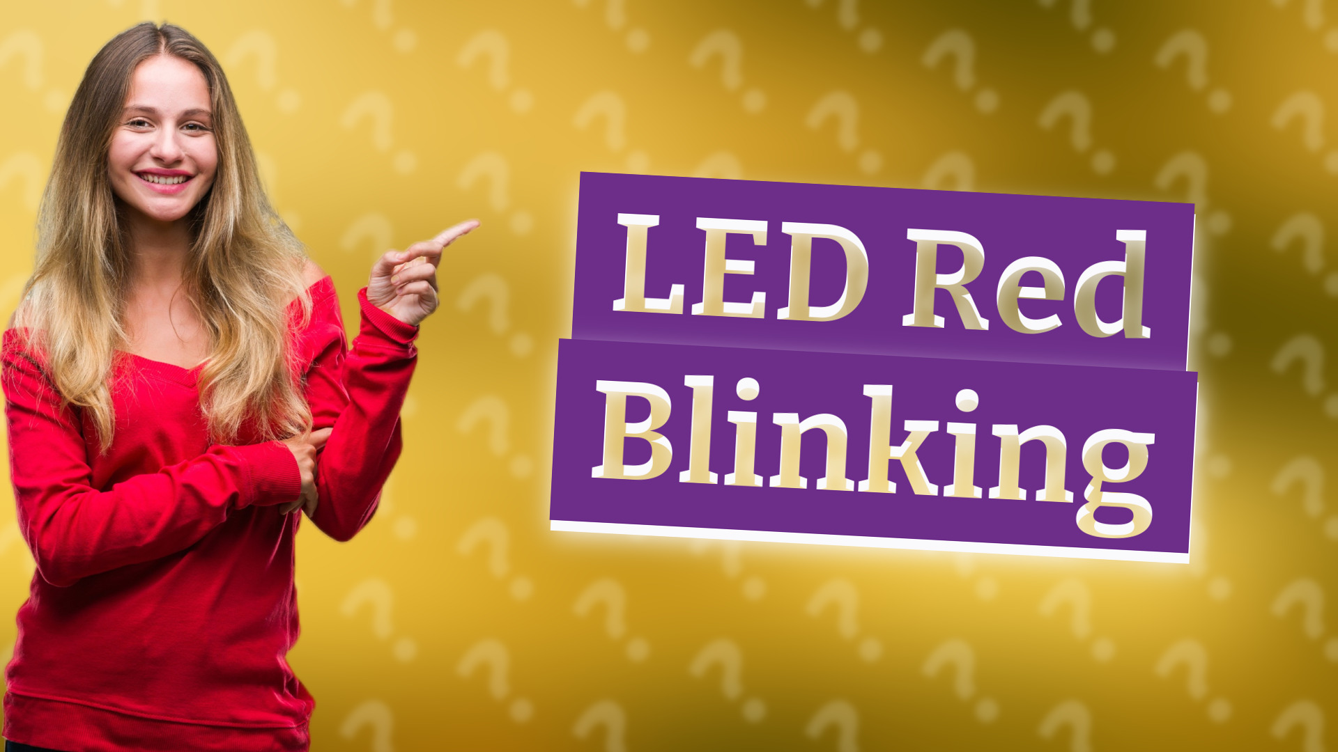 LED Red Blinking