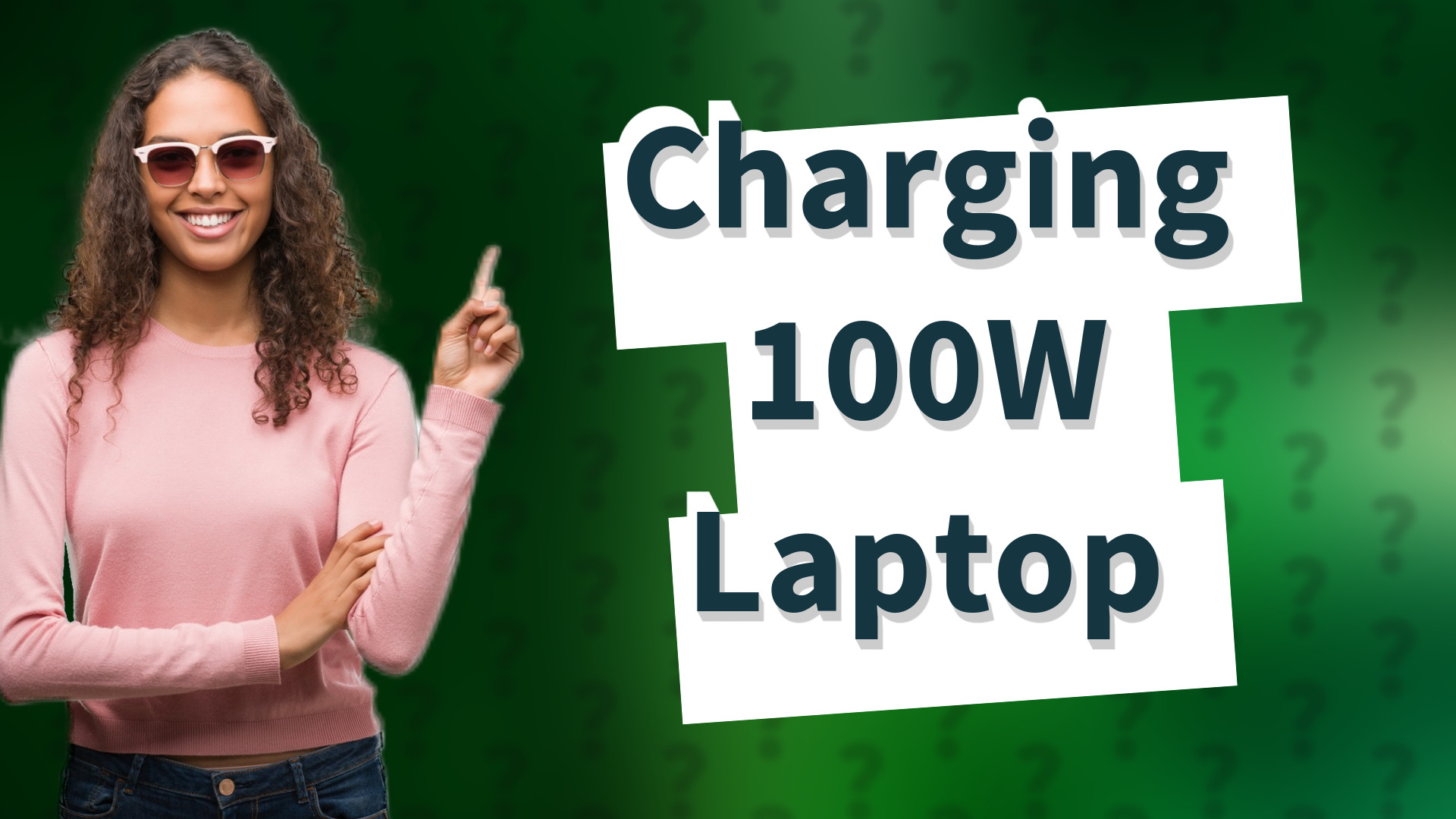 Charging 100W Laptop