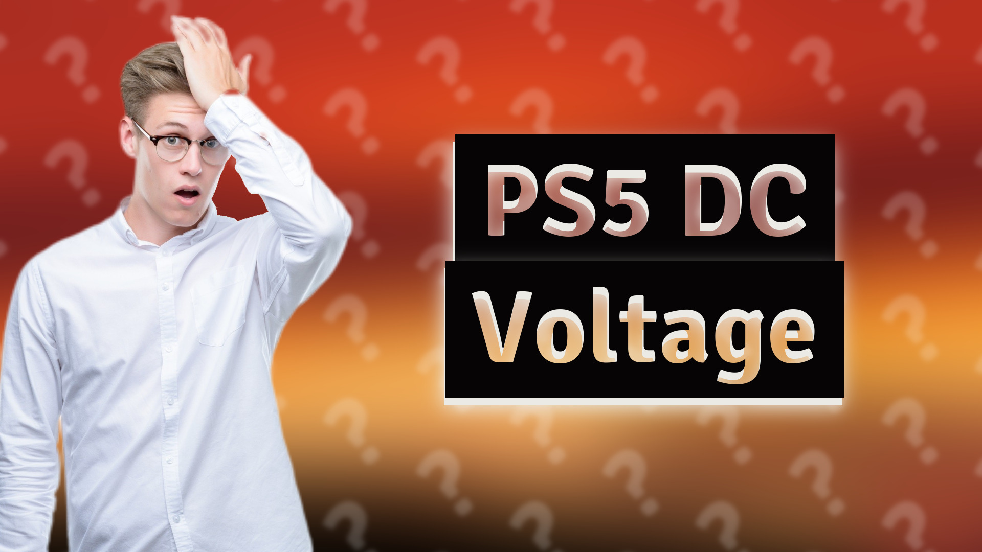 PS5 DC Voltage