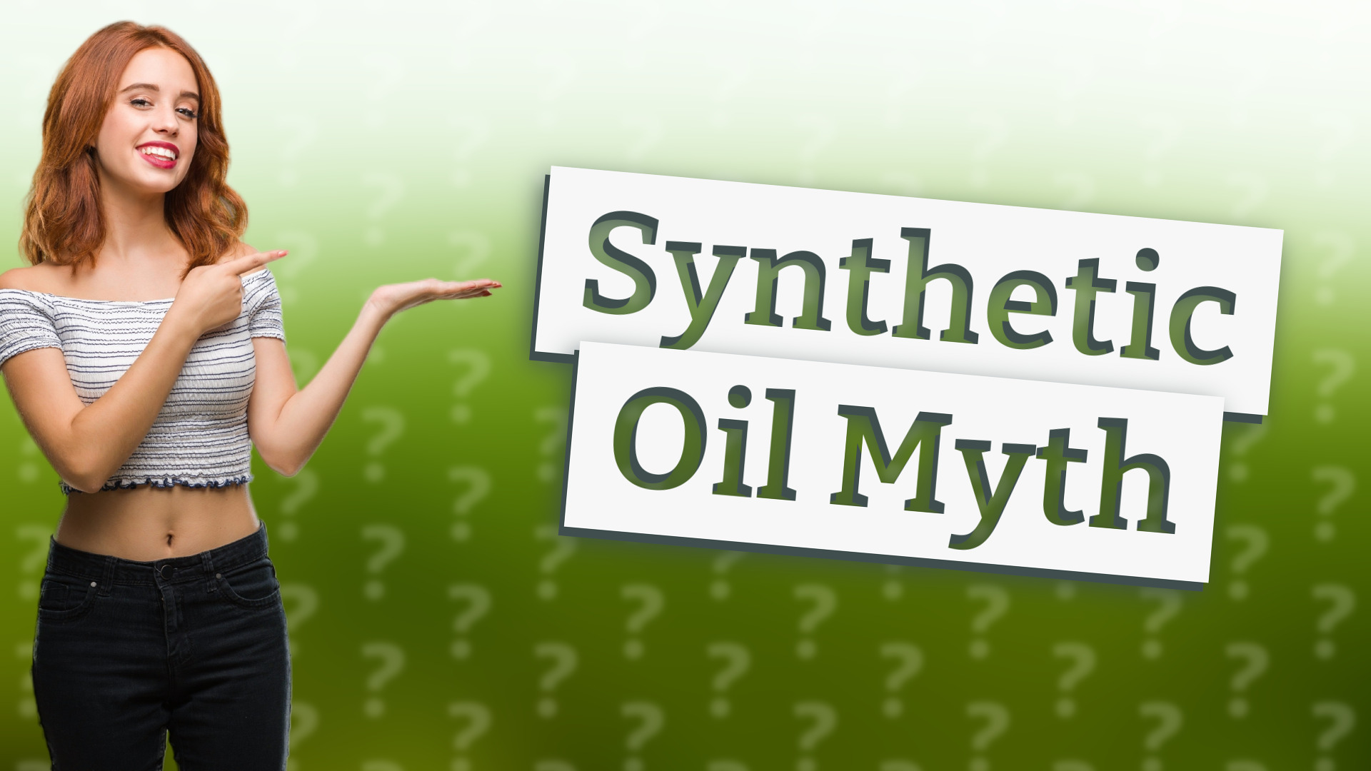 Synthetic Oil Myth
