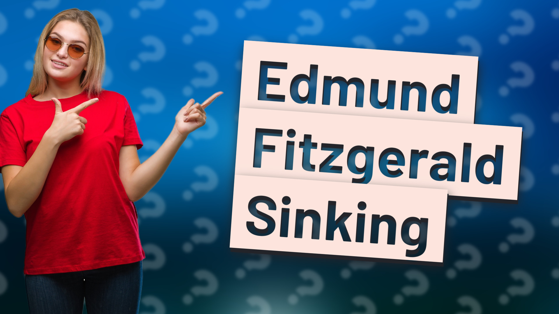 Edmund Fitzgerald Sinking