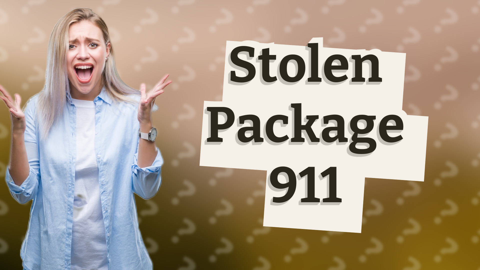 Stolen Package 911