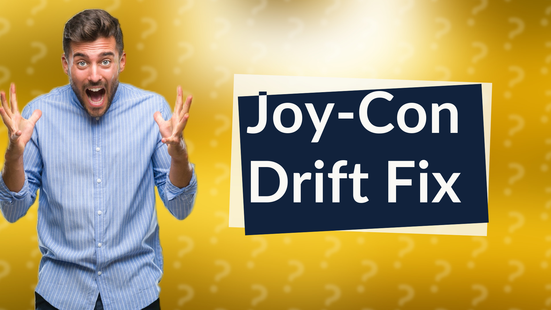 Joy-Con Drift Fix