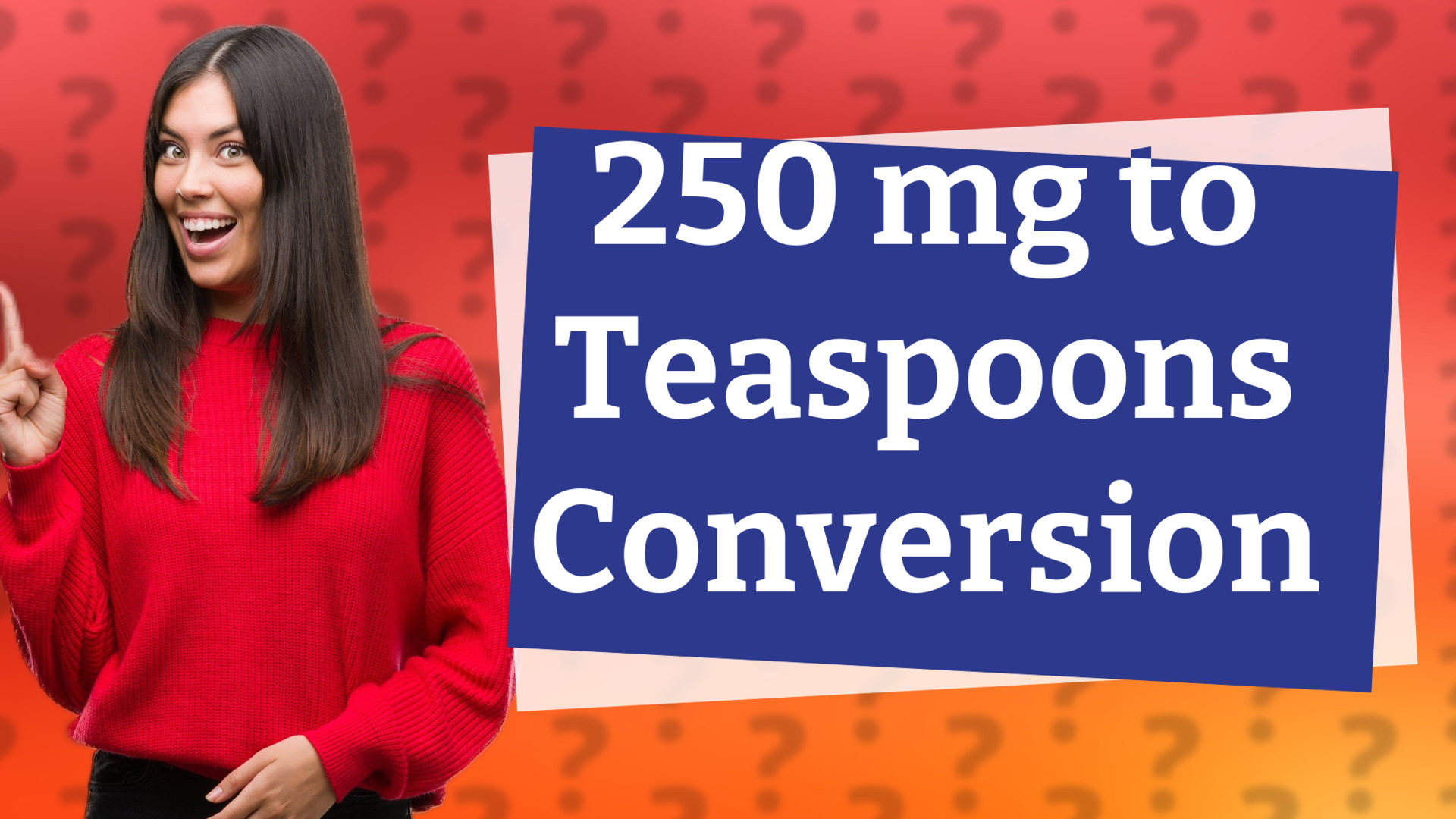 250 mg to Teaspoons Conversion