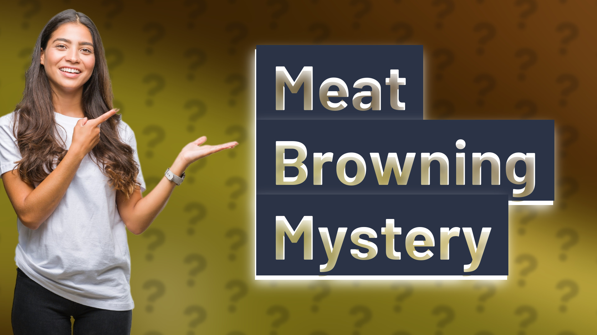 Meat Browning Mystery