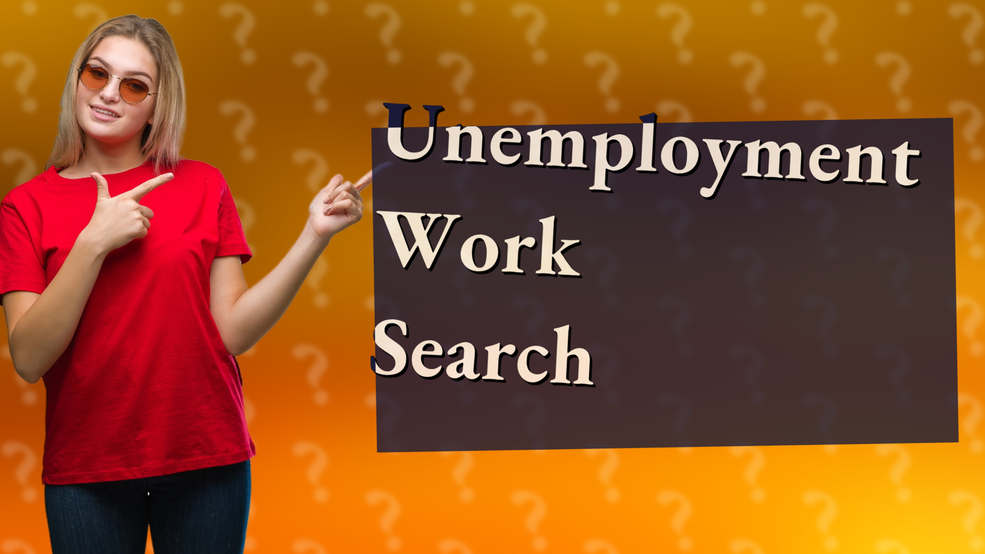 Unemployment Work Search