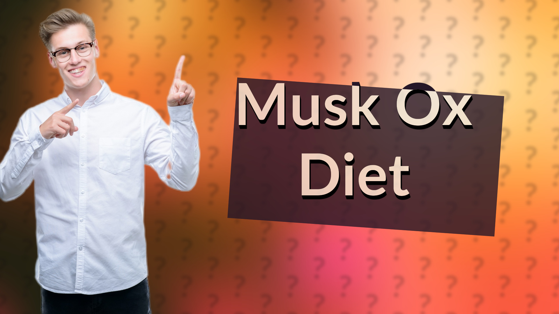 Musk Ox Diet