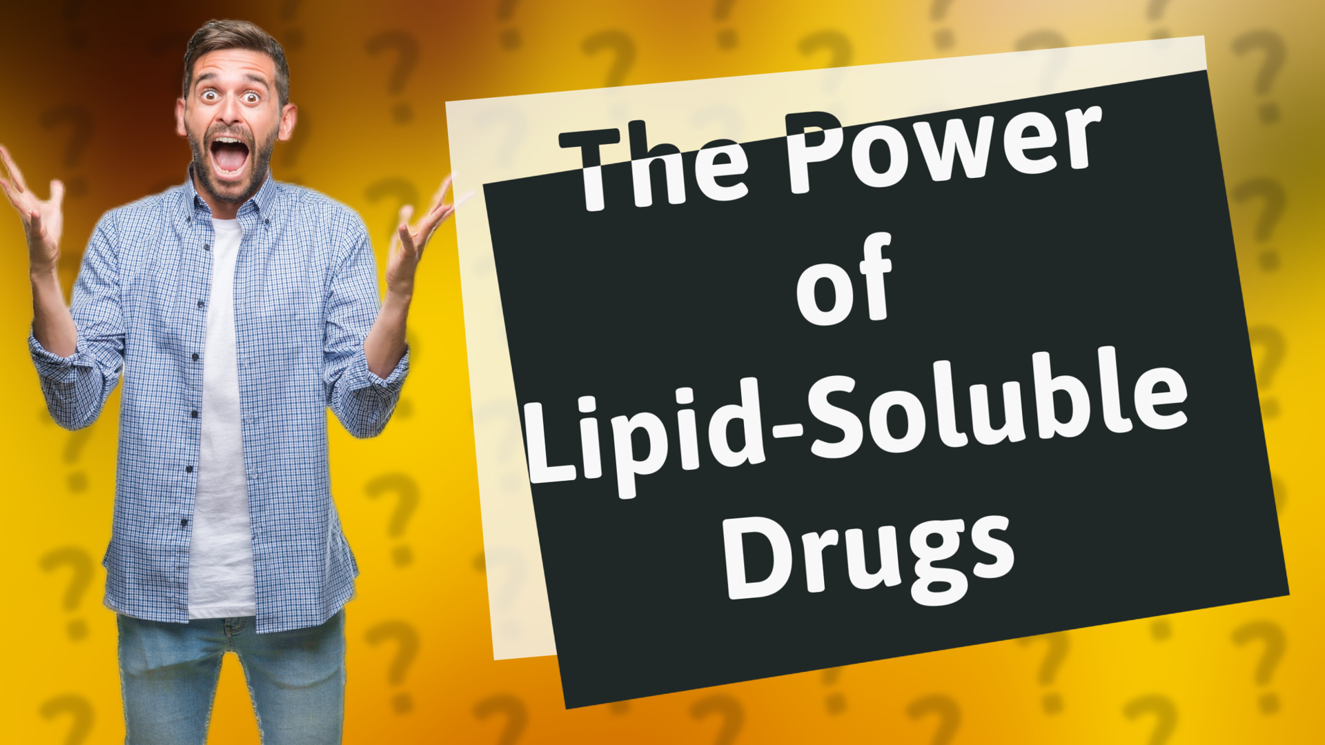 The Power of Lipid-Soluble Drugs