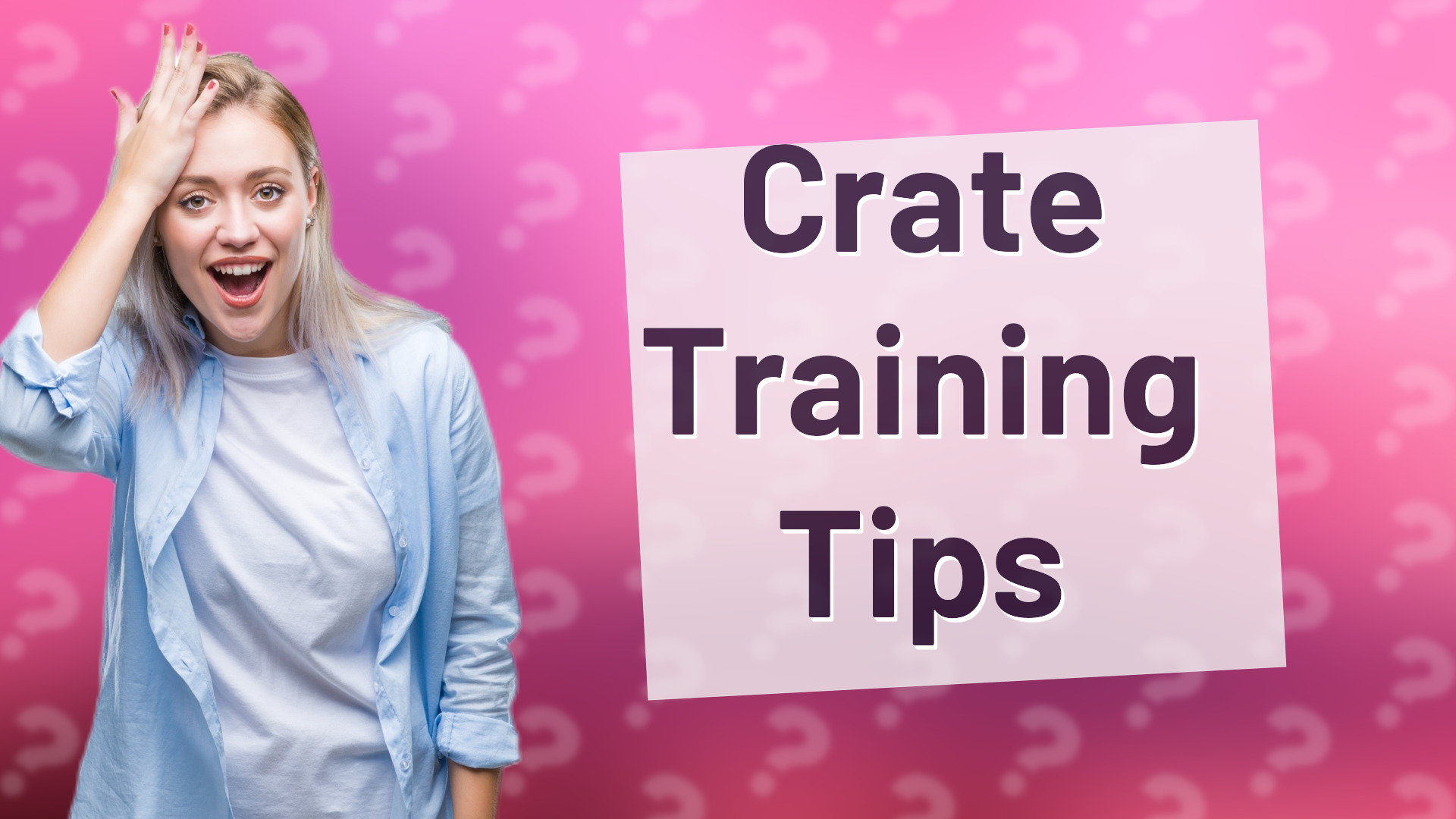 Crate Training Tips