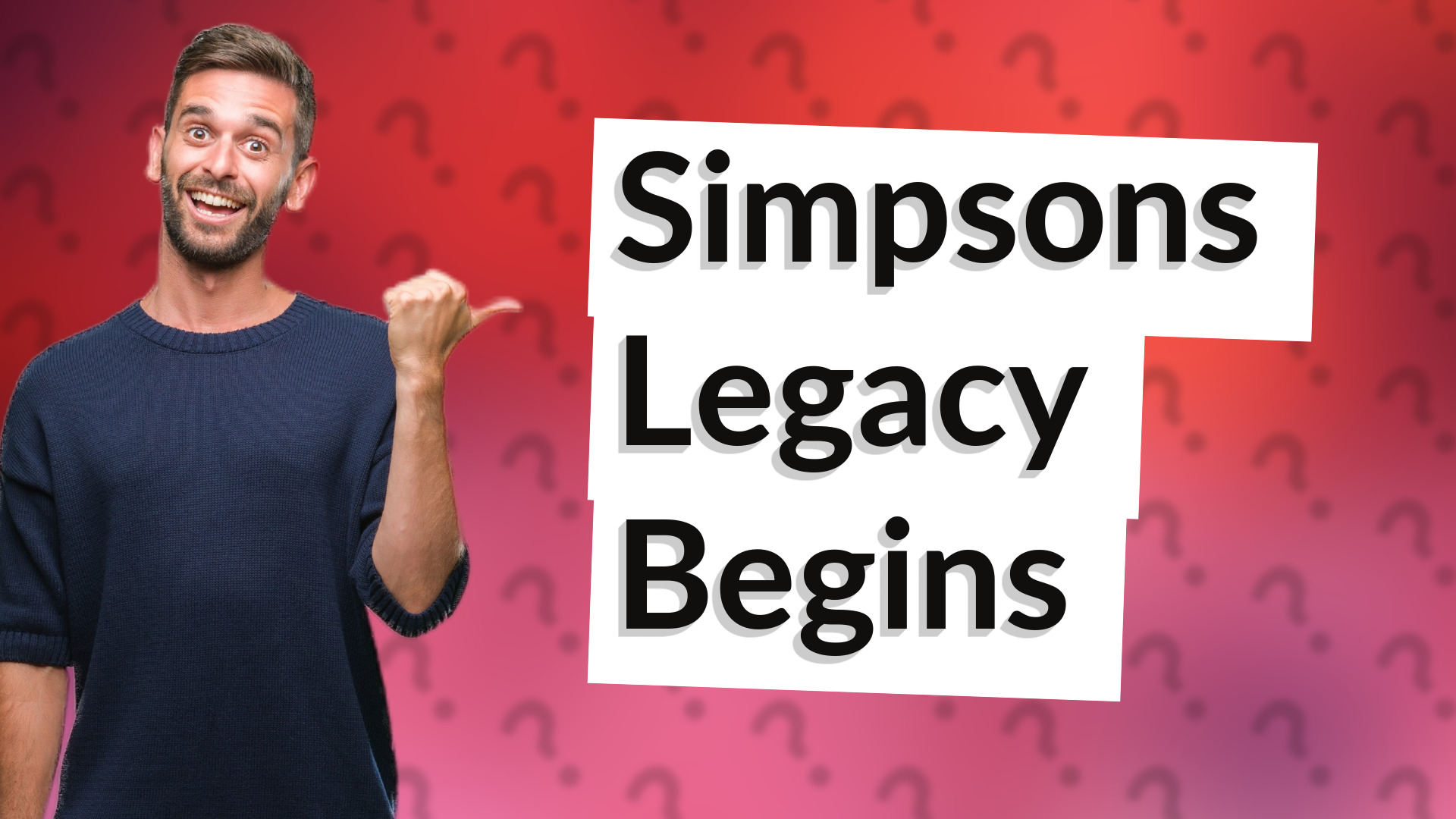 Simpsons Legacy Begins