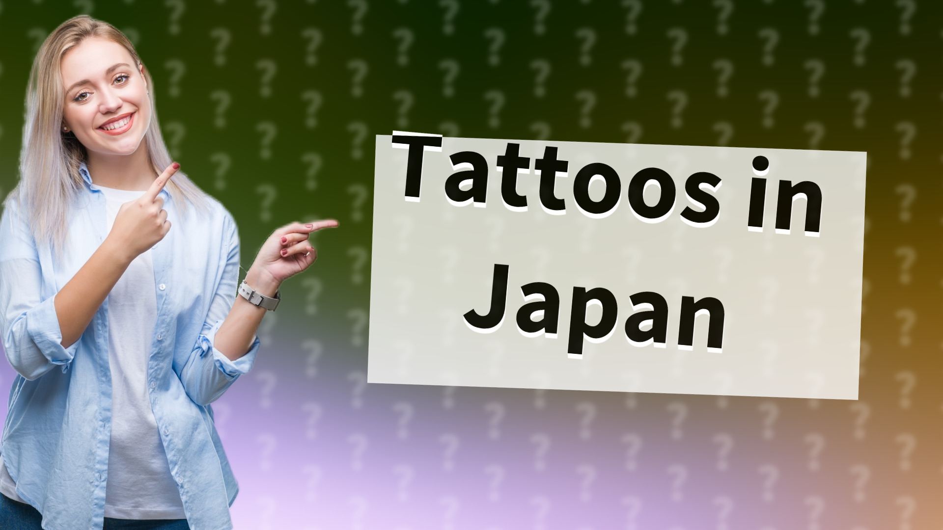 Tattoos in Japan