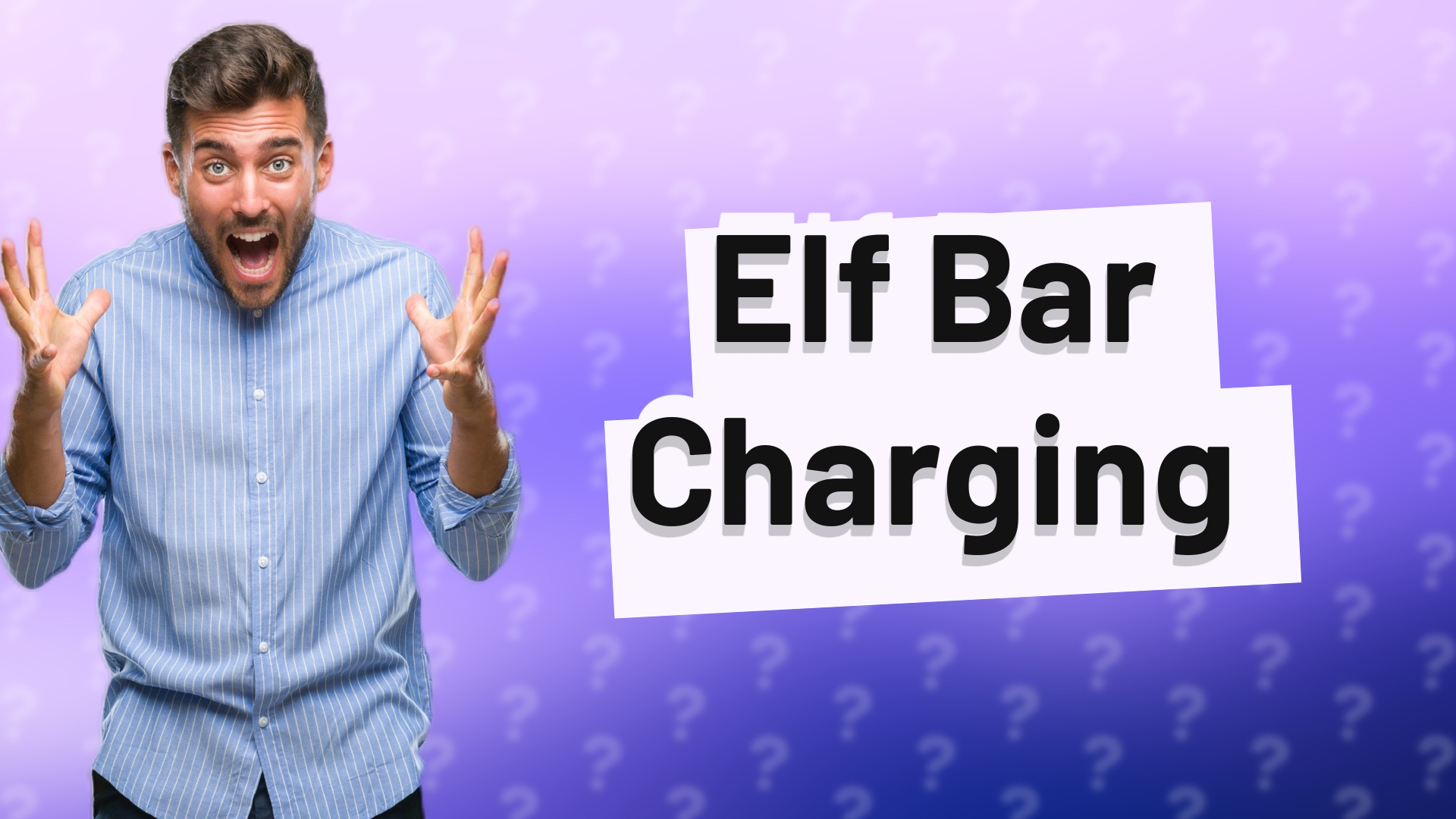 Elf Bar Charging