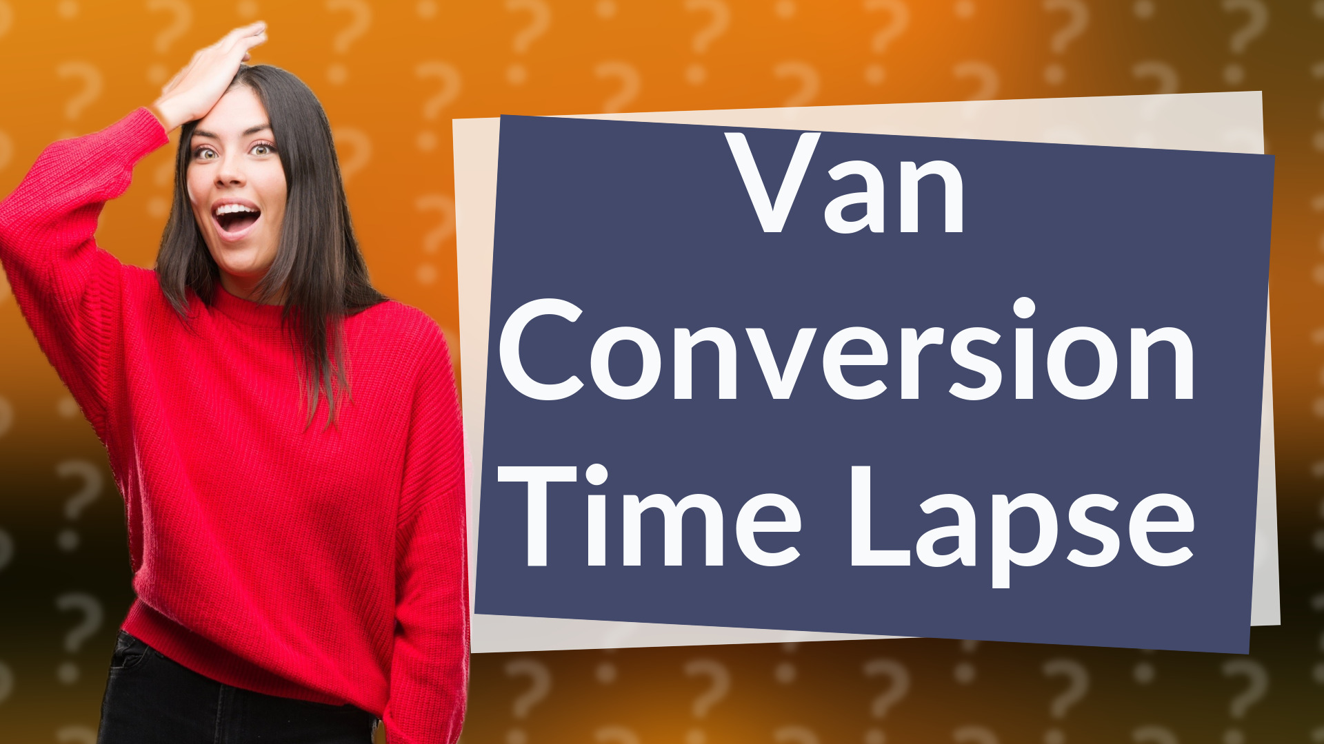 Van Conversion Time Lapse