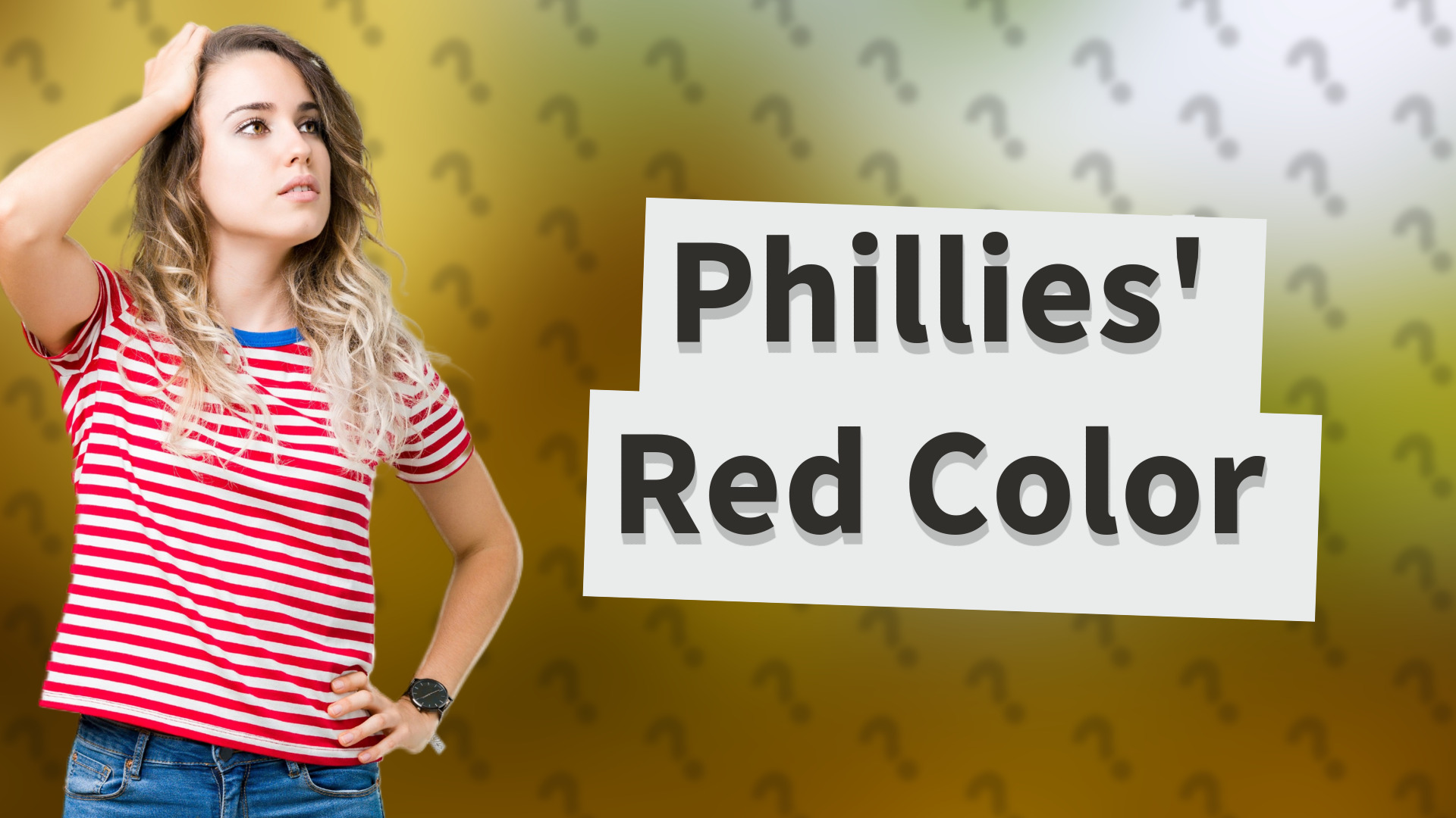 Phillies' Red Color
