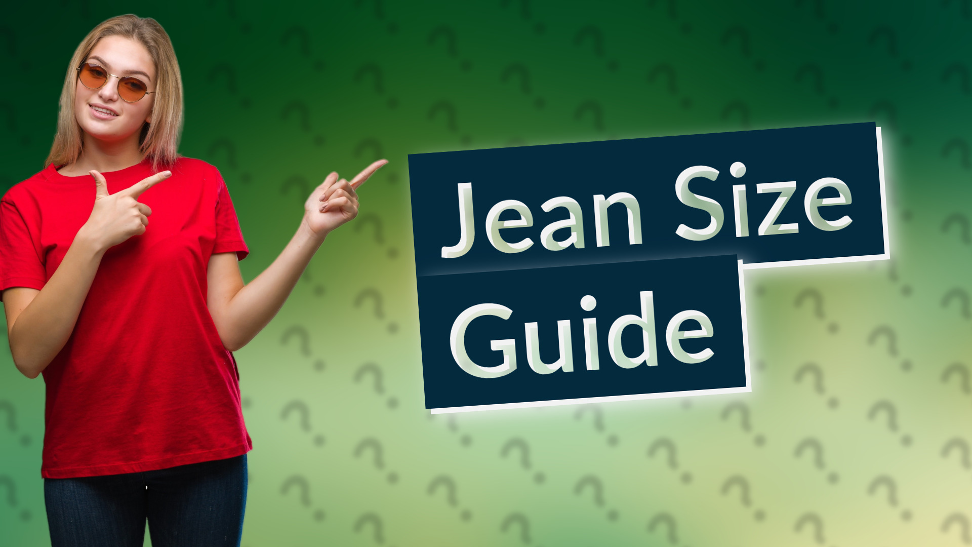 Jean Size Guide