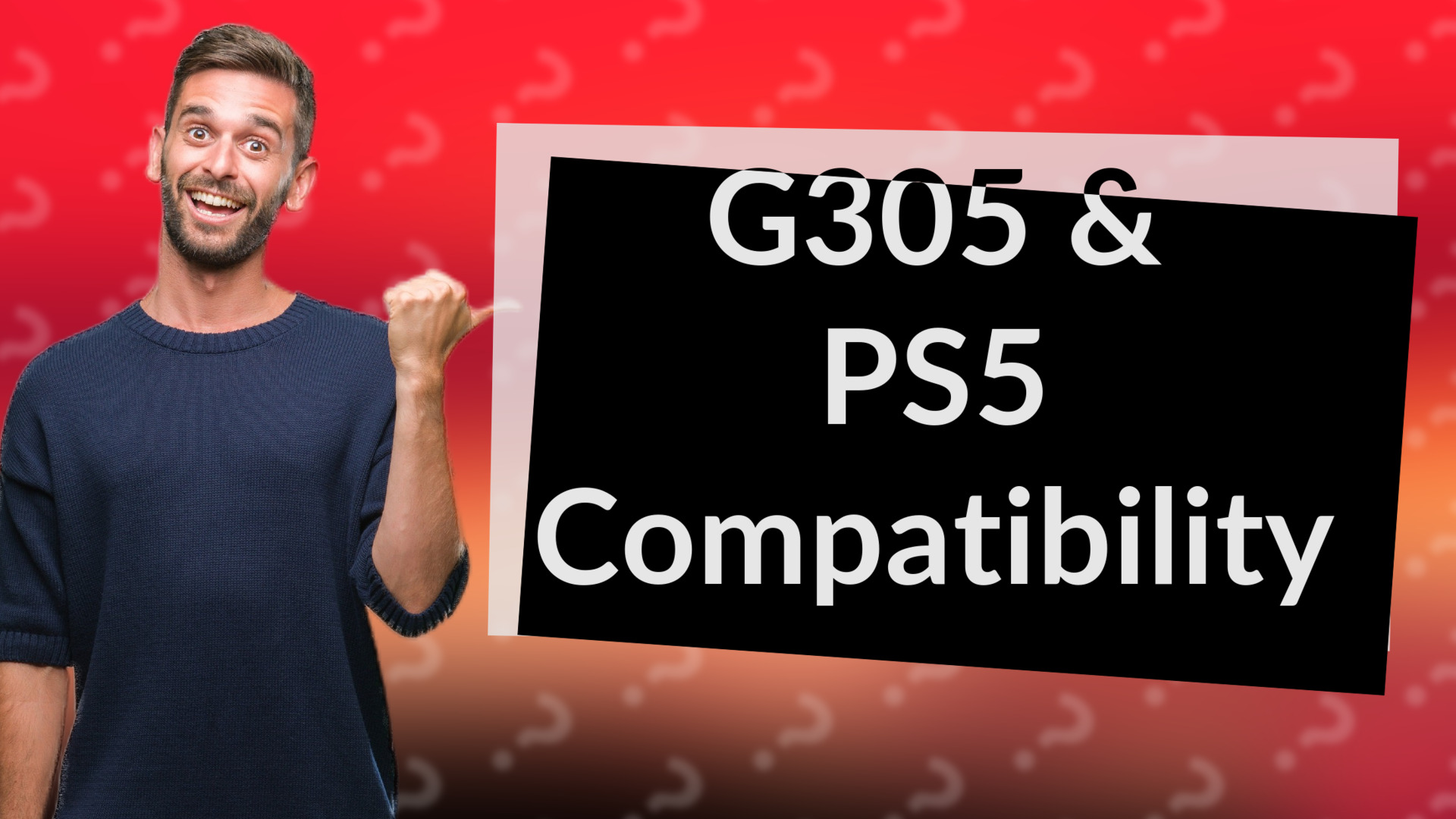 G305 & PS5 Compatibility