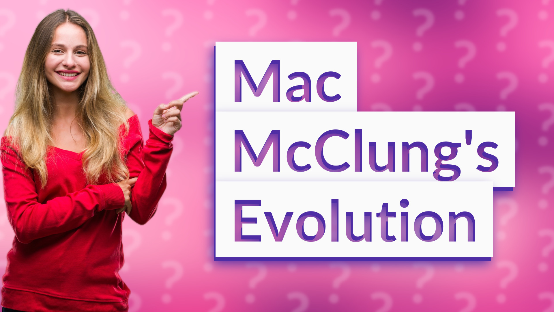 Mac McClung's Evolution