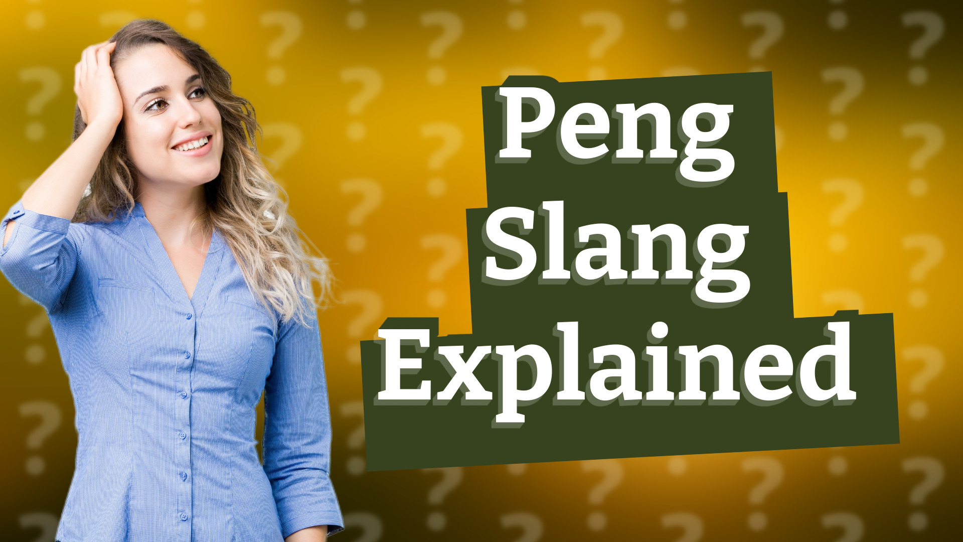 Peng Slang Explained