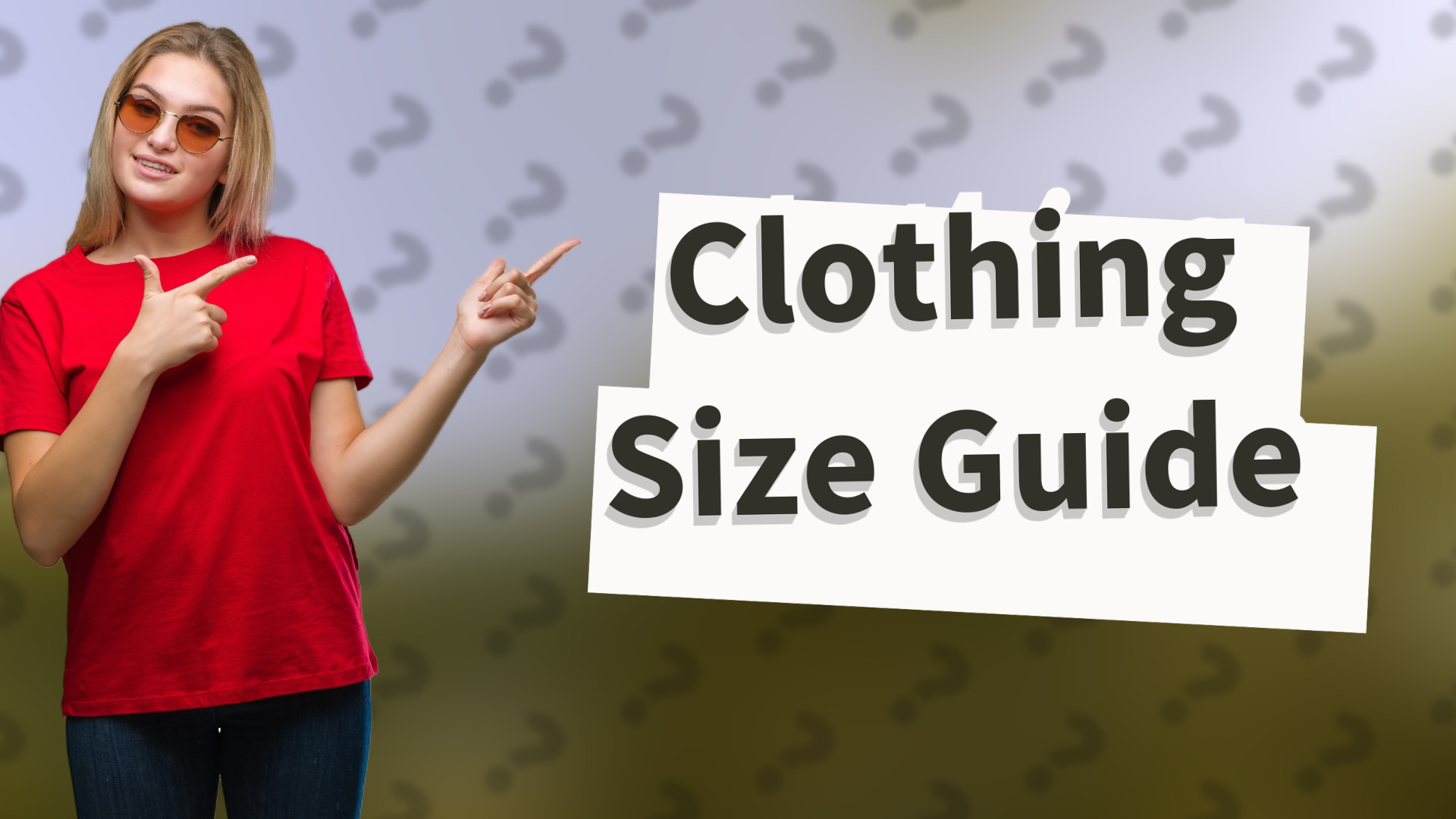 Clothing Size Guide