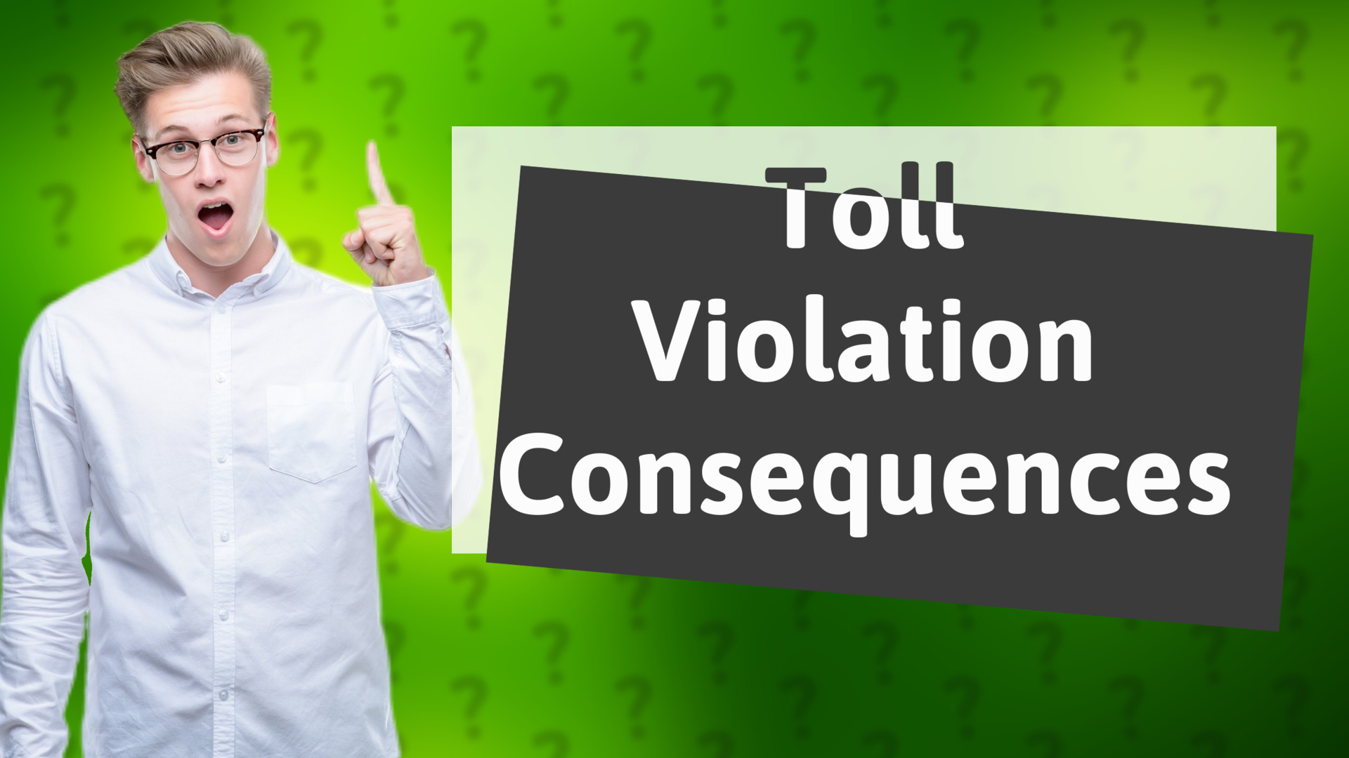 Toll Violation Consequences