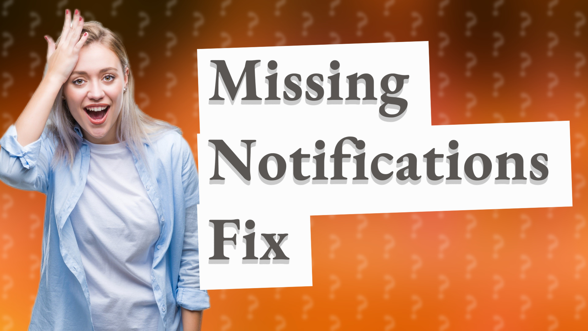 Missing Notifications Fix