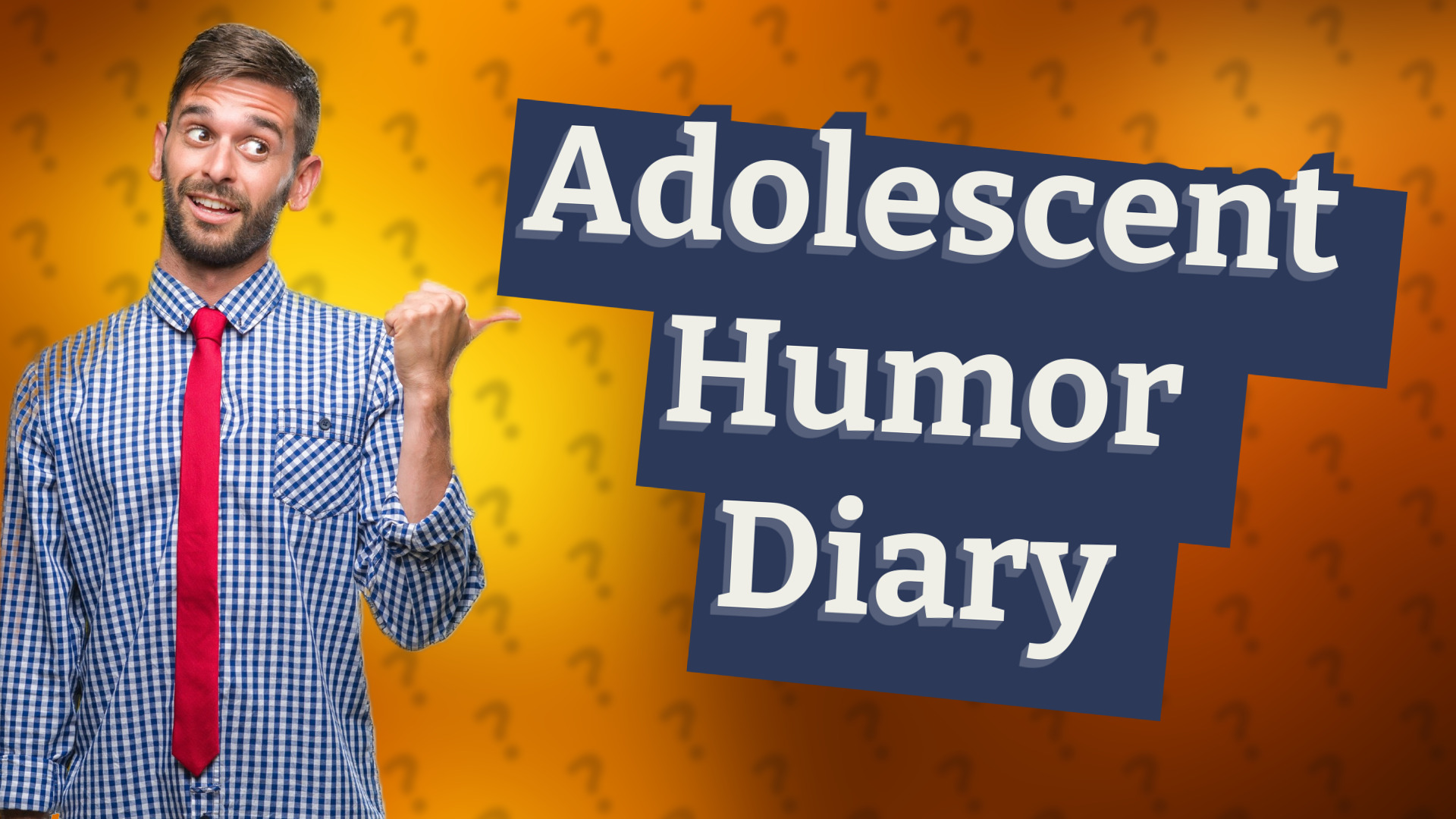 Adolescent Humor Diary