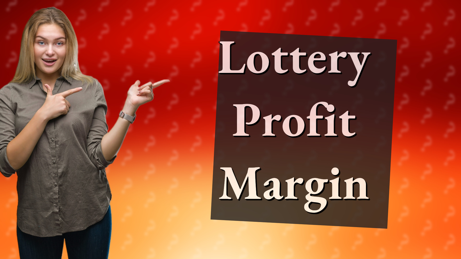 Lottery Profit Margin