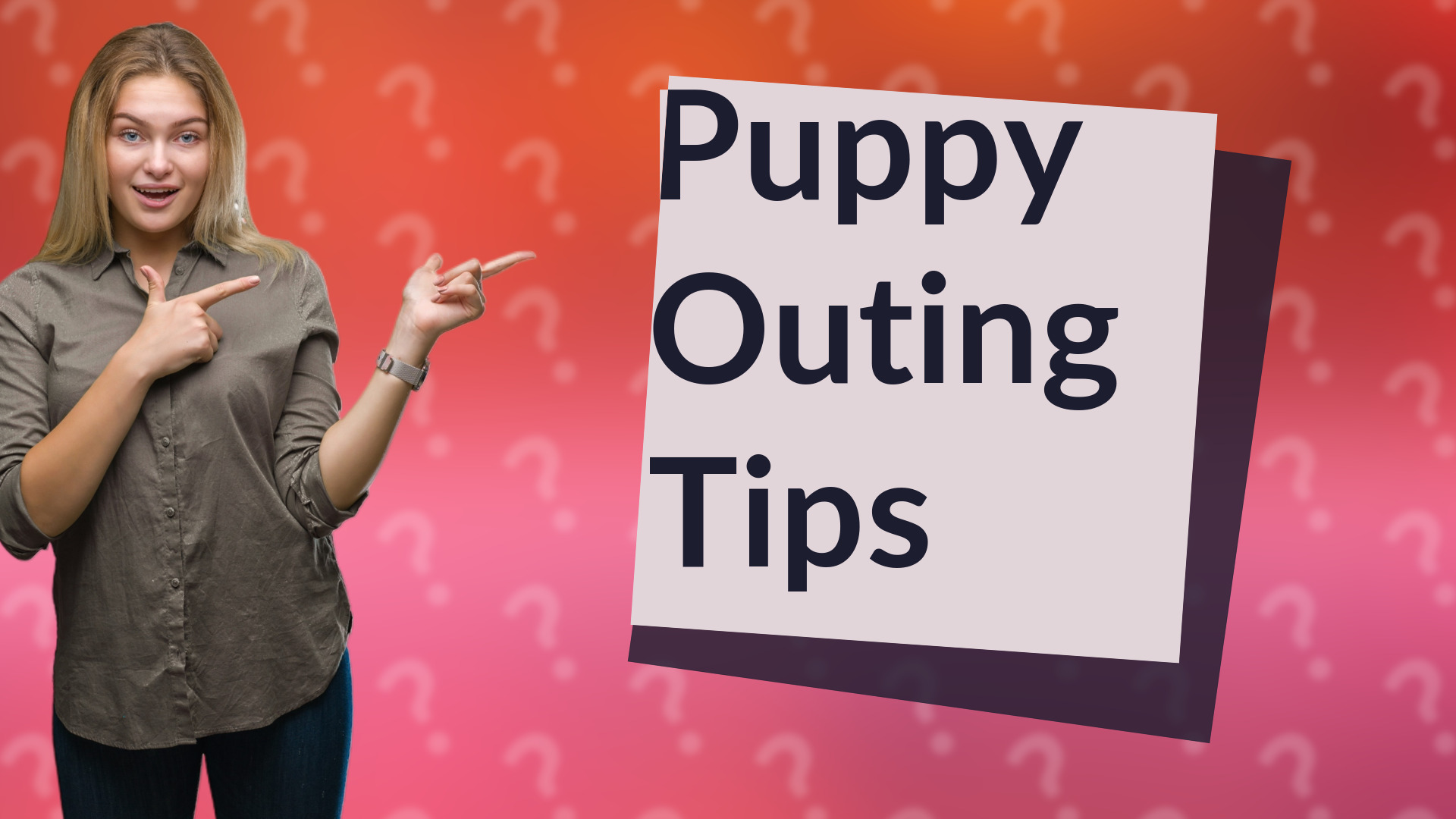 Puppy Outing Tips