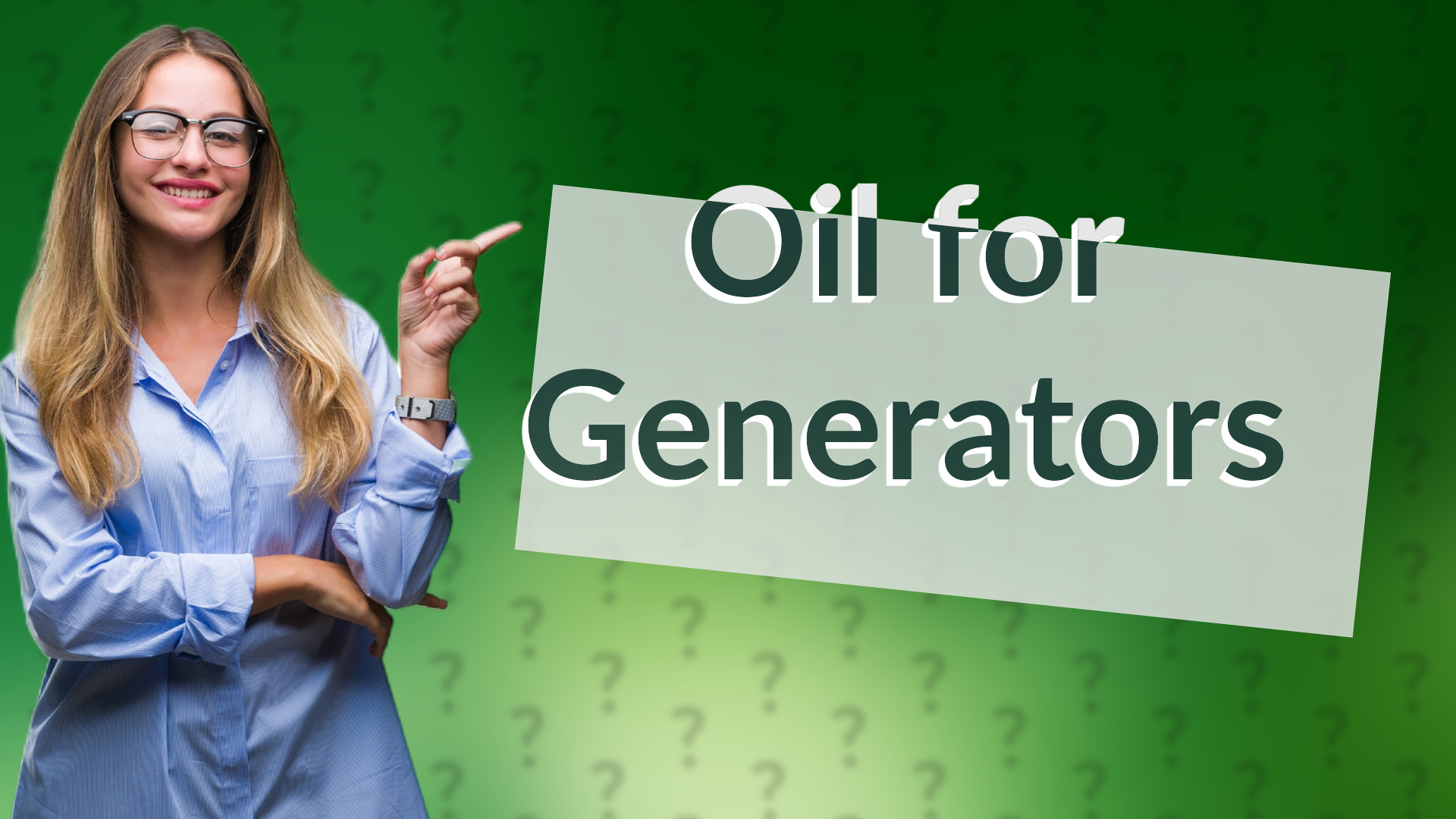 Oil for Generators