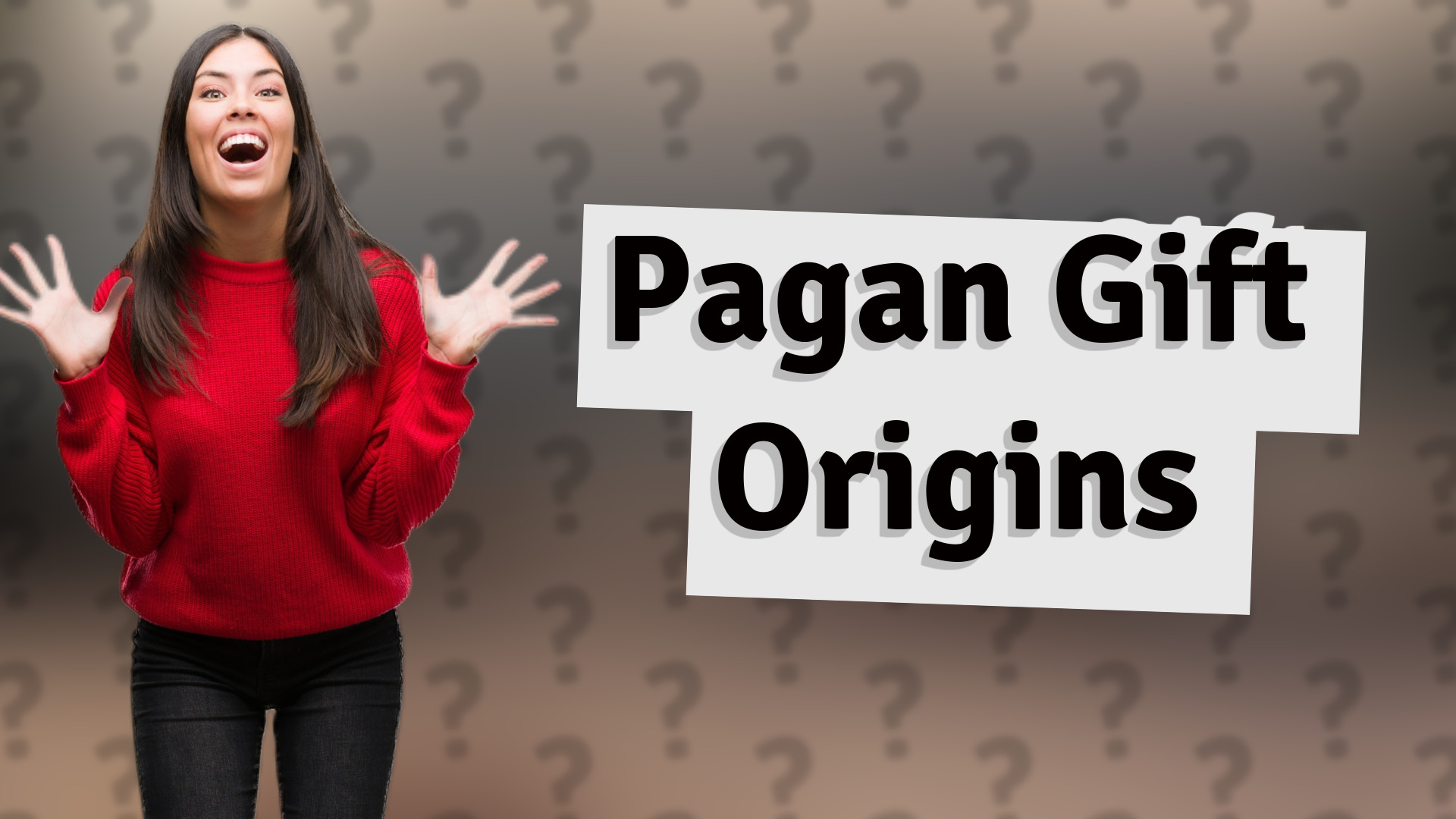 Pagan Gift Origins